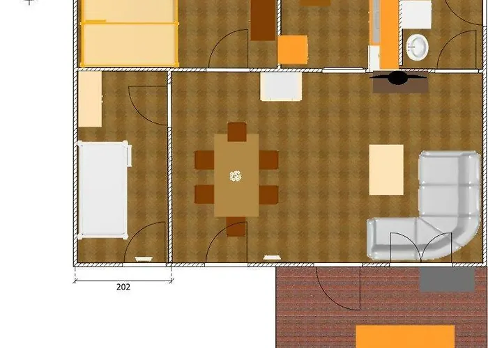 بيت للعطل Am Badesee Schoensee 12